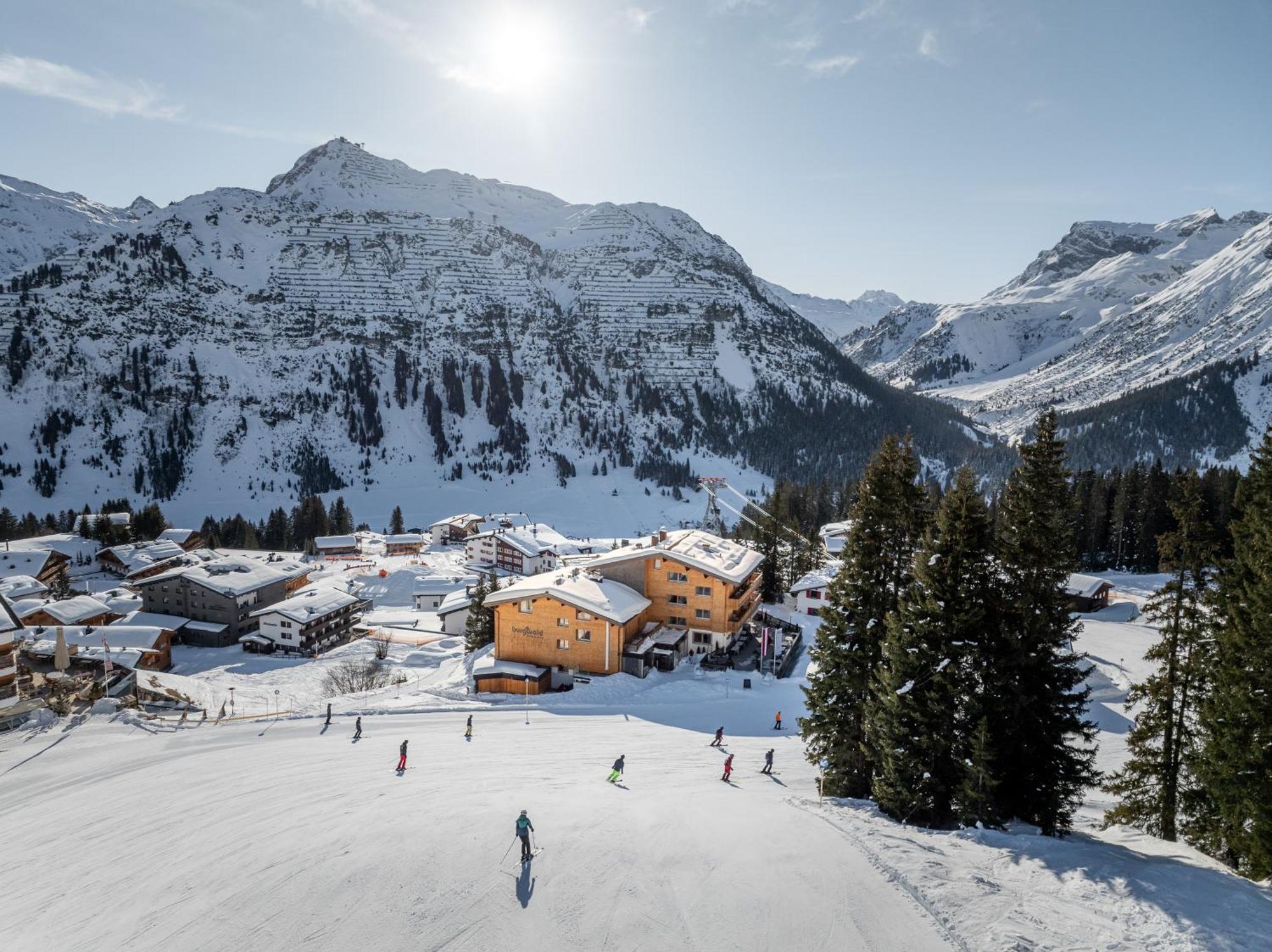 Hotel Burgwald - Ski In & Ski Out Lech Buitenkant foto